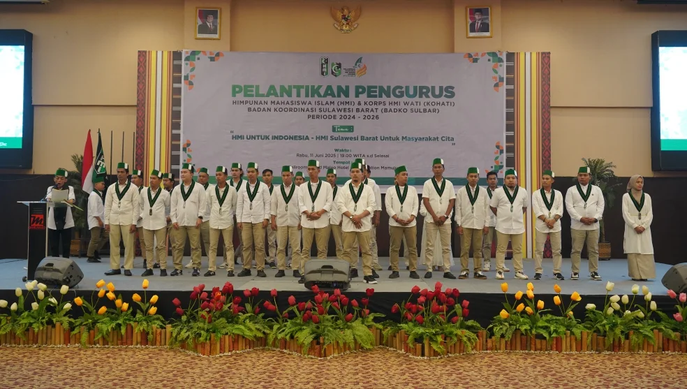 PELANTIKAN PENGURUS BADKO HMI SULAWESI BARAT